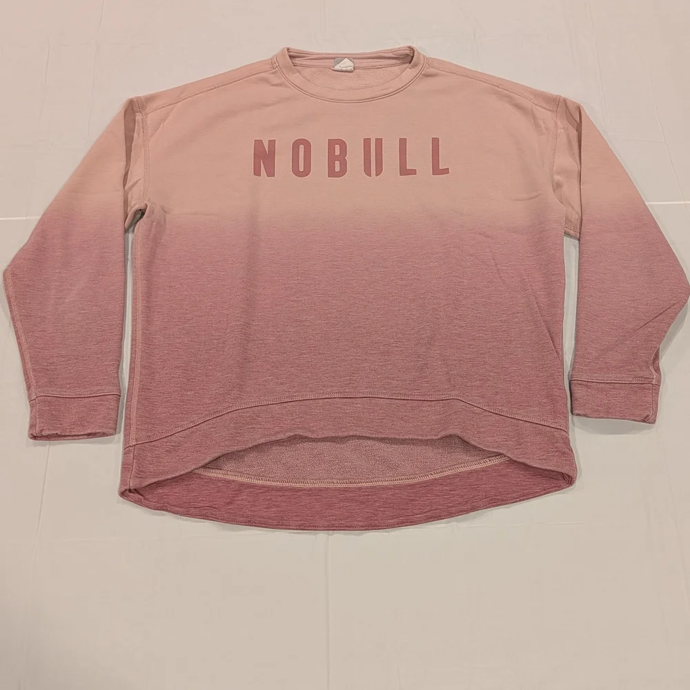 NOBULL Pink Ombre Sweatshirt - Picture 1 of 4